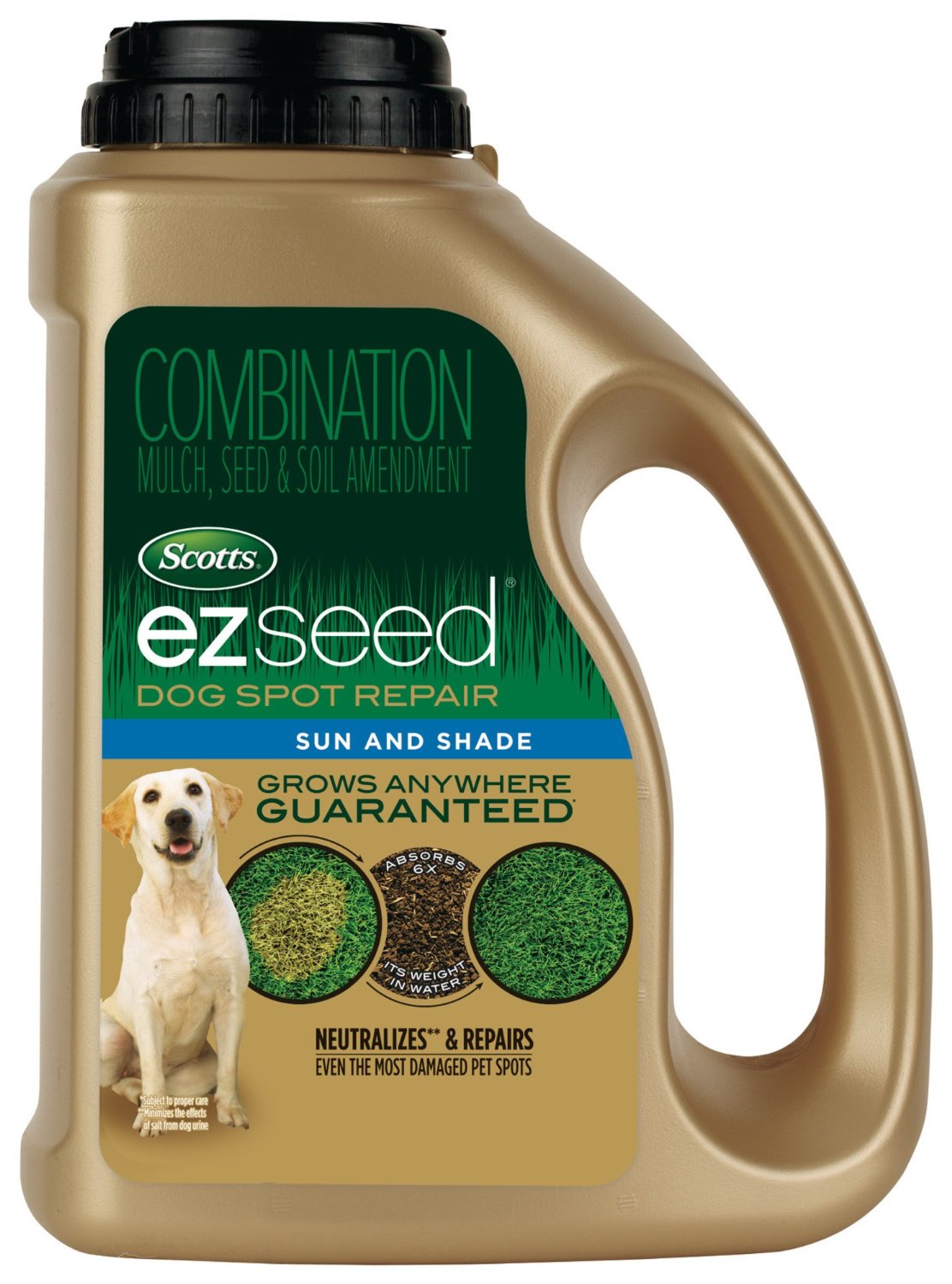 Dog Spot Repair Kit Sun & Shade Grass Seed Mixture