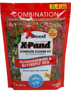 Wildflower Seeds | Hummingbird & Butterfly Seed Mix | Premium Seeds | 24 OZ