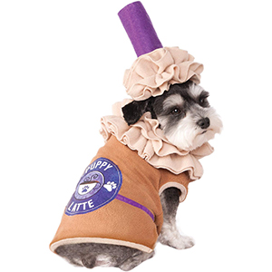 puppy latte dog costume