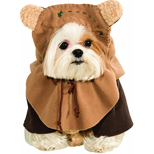 Star Wars ewok dog costume