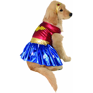 Wonder Woman dog costume