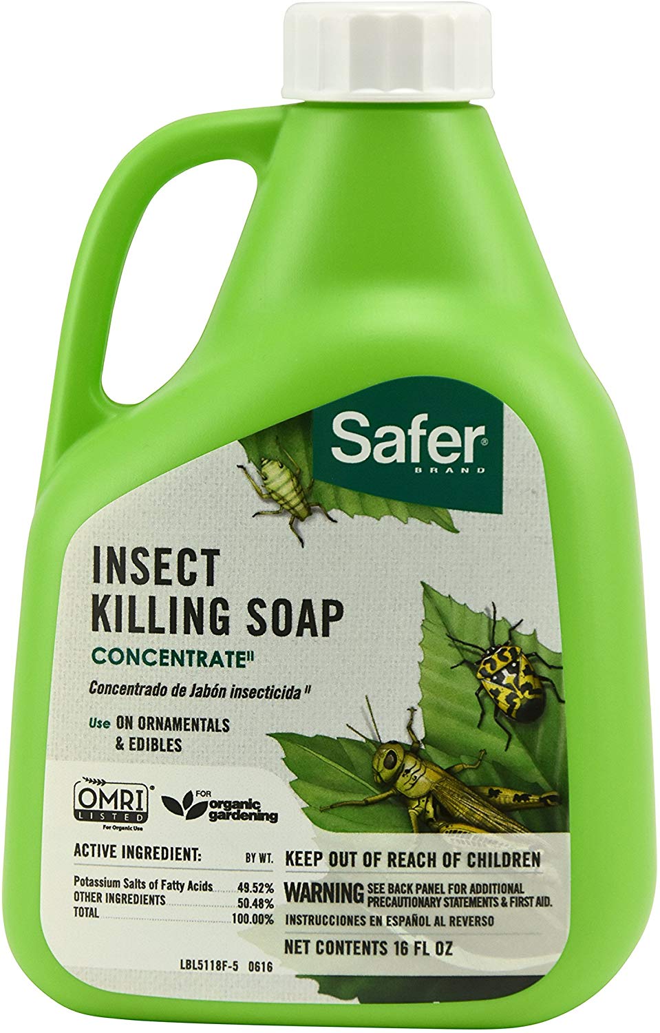 Safer Organic Insect Killing Soap