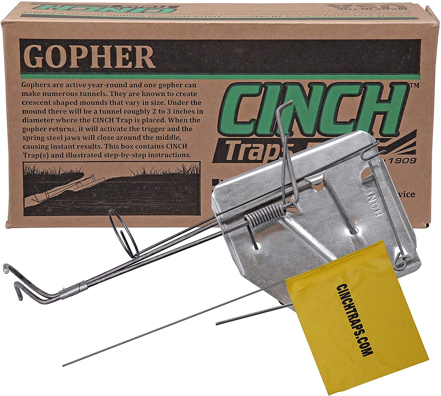 cinch gopher trap