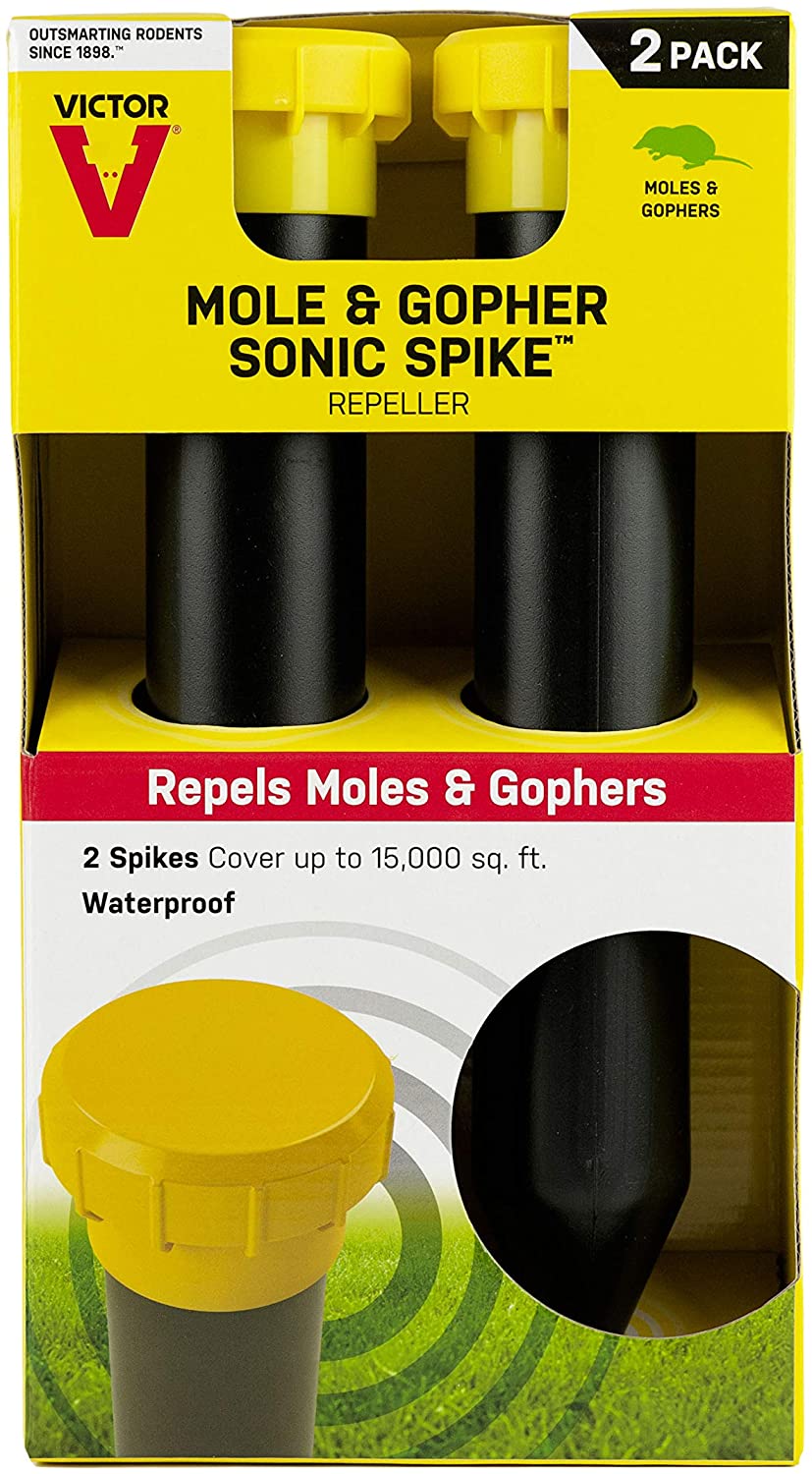 Victor mole repellent spikes